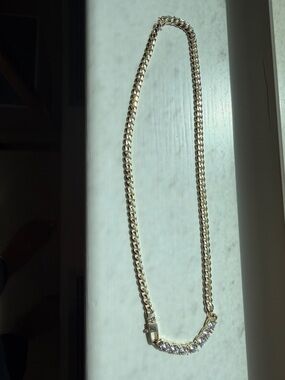 Melinda maria Julian loves diamonds necklace  5 mm
